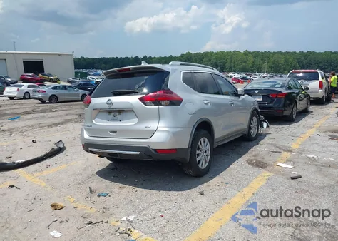 2018 Nissan Rogue Sv из США, поврежденный, VIN KNMAT2MT7JP524119